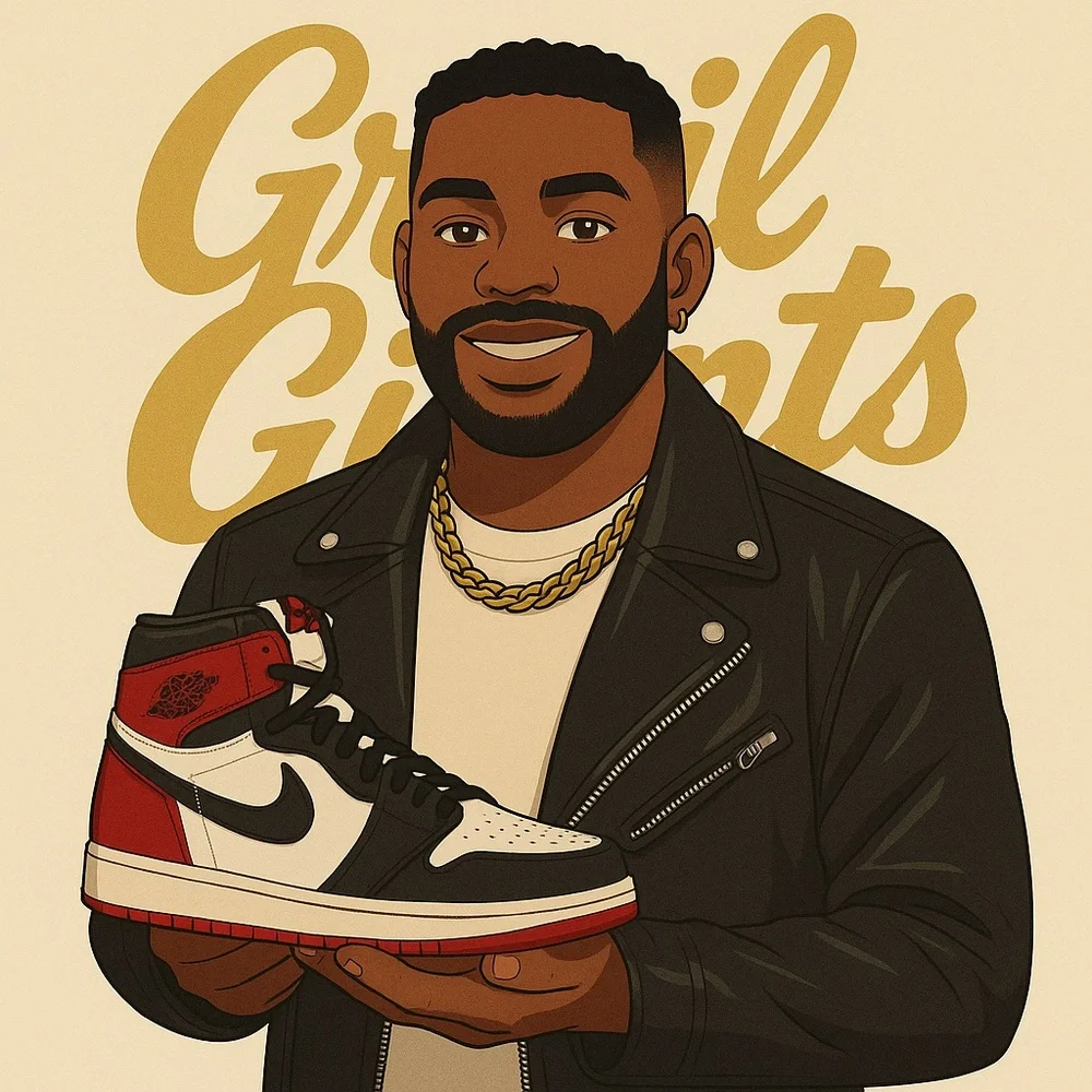 AIR JORDAN 1 High “Black Toe Reimagined” GS Sz 6M (≈ 7.5W)